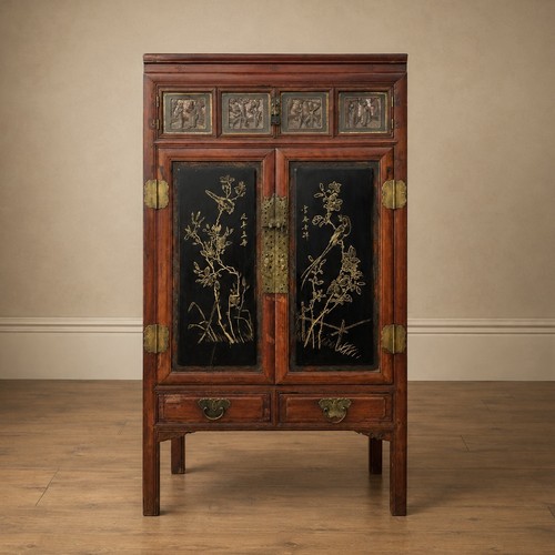 Chinese qing dynasty red - dynasty, &