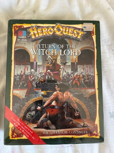 Vintage 1989 heroquest - vintage,
