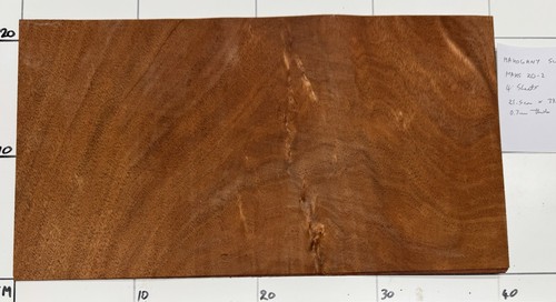 Mahogany swirl real wood - mahogany,