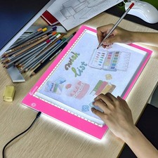Light Box Drawing A4,Tracing Board with 3 Brightness Adjustable for Artists, Ani