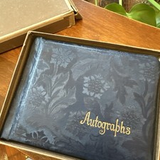 1930s Antique Autograph Book