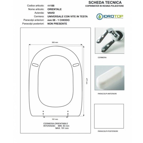 Toilet seat vavid - toilet, eastern