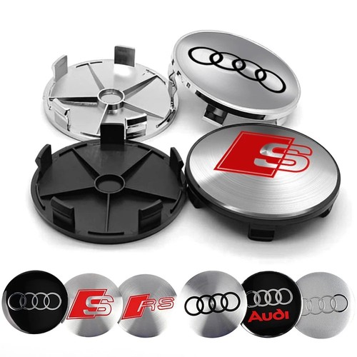 4pcs 60mm black red wheel - red,