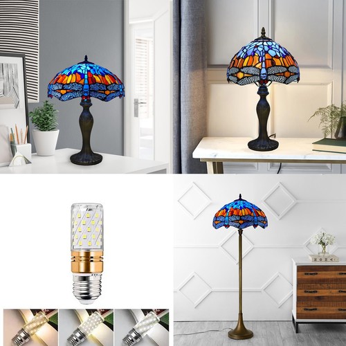 Tiffany table floor lamps - table,