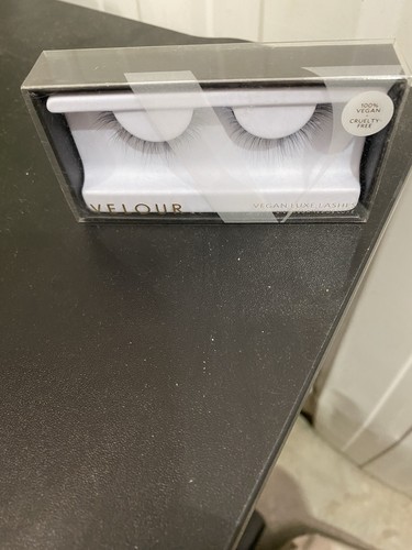 Velour lashes are those - are, real