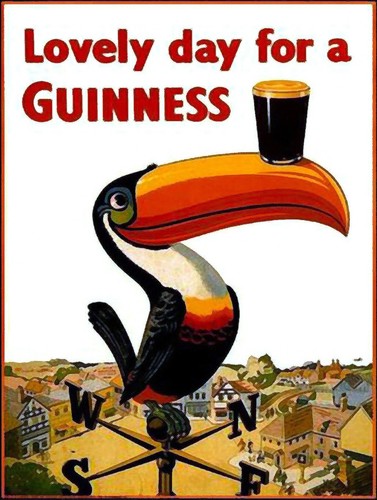 Lovely day for guinness - day,