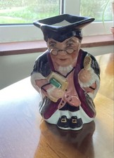Vintage Wedgwood & Co. Ltd. "Schoolmaster"character Small Toby Jug 11cm Tall VGC