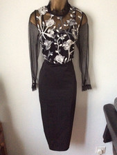 coast wiggle dress size 16 vgc