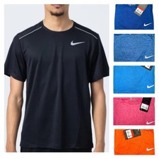 Nike Miller Mens Short Sleeve T Shirt Gym Activewear Training Top