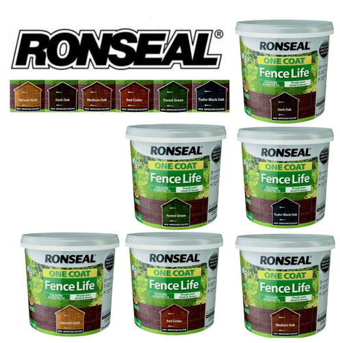 Ronseal one coat - 5l, life