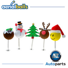 5x Christmas Antenna Topper