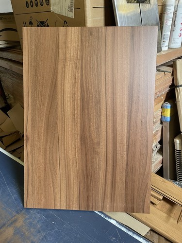 Walnut kitchen doors - kitchen,