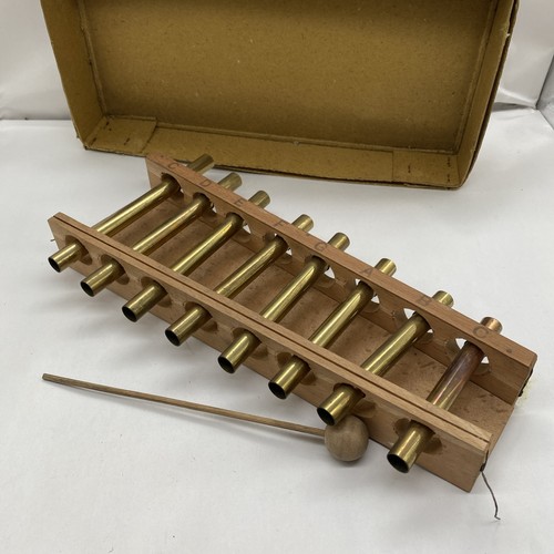 Antique brass tubephone - brass,