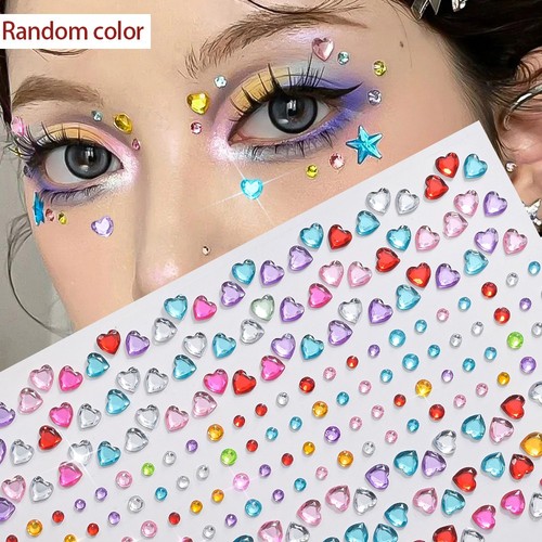 Eye face gems - on, jewels