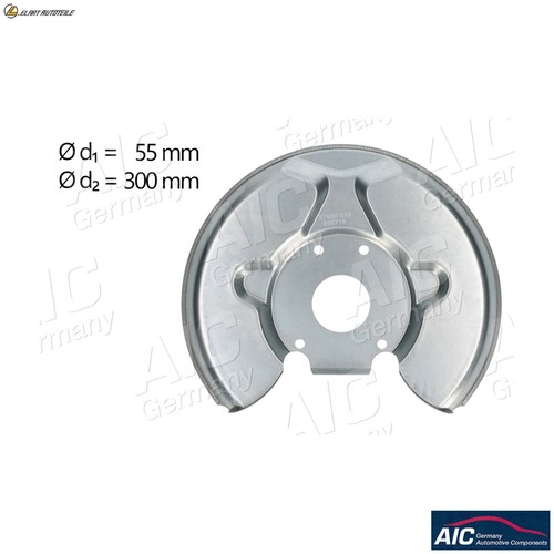 Splash plate brake disc - splash, 57609