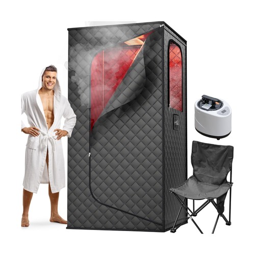 Portable sauna with - sauna, light