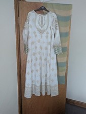 Maria B White Anarkali With