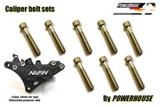 Suzuki GSXR 750 1988-1993 Stainless joint bolt set Nissin front brake calipers