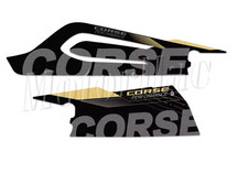 Ducati Multistrada 1200/1260 Enduro 2014 - 2019 Rear Swingarm Decal Black & Gold