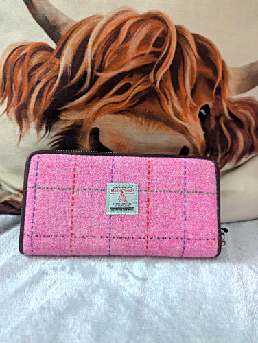 Harris tweed pink - harris, check