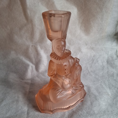 Rare pink frosted glass - pink,