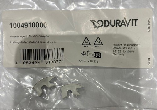 Duravit plastic seat - , clip