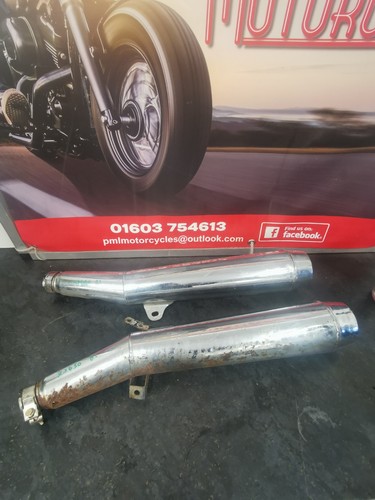 Yamaha xj650 exhaust - yamaha, rear