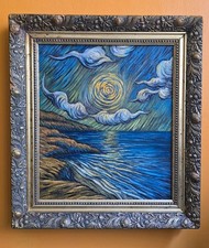 OIL ON CANVAS VINCENT VAN