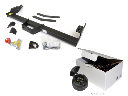Flange tow bar - bar, for