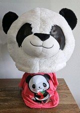 Plush Panda Bear Mask Costume