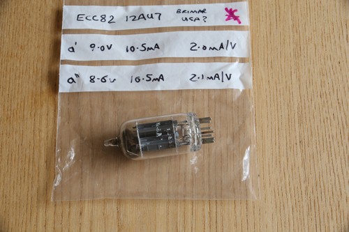 Brimar ecc82 vintage audio - vintage,