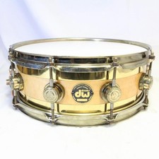 DW Collector's Series Edge Snare Drum 14x5 Maple/Brass Hybrid Vintage 2000s