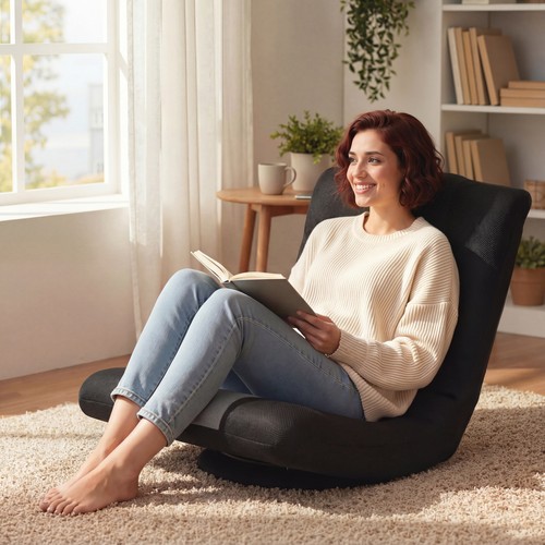 Floor chair adjustable - chair, w/