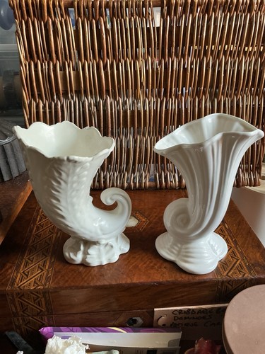 Pair vintage white - pair,
