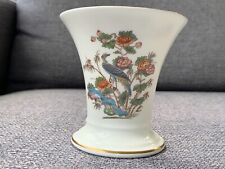 WEDGWOOD KUTANI CRANE VASE FINE BONE CHINA ORIENTAL FLORAL COLLECTABLE VINTAGE 