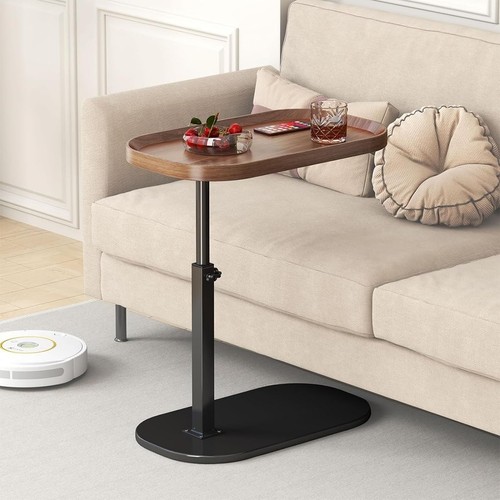 Table height adjustable side - table,