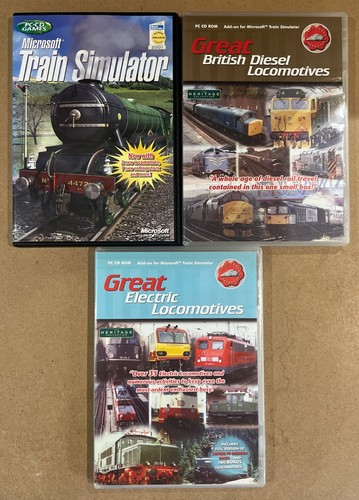 Microsoft train simulator - train,