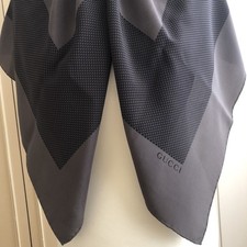 Vintage Gucci Silk Scarf Dark