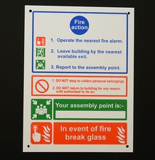 FIRE ACTION FIRE ALARM