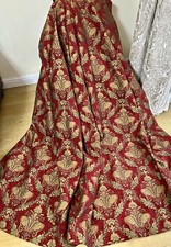 STUNNING BRAND NEW  PAOLETTI SHIRAZ CURTAINS AND TIEBACKS 90 x 90 (pair 2) 