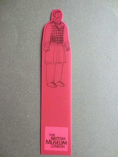 Art bookmark terracotta - bookmark,