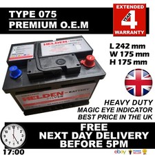 027 065 075 Battery for BMW 1 series 3 series 5 series Z3 Z1 Mini XTRAHEAVYDUTYi