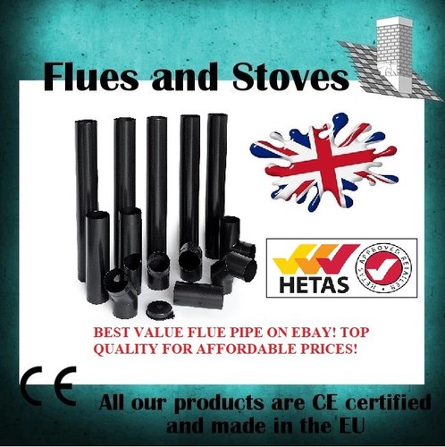 Inch stove flue - inch, 6"