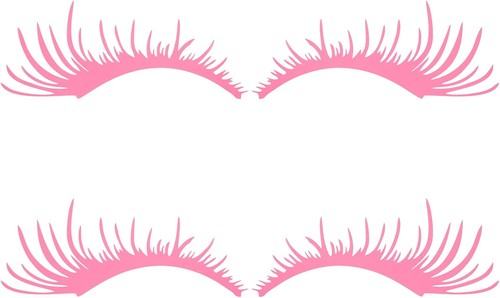 Pcs eyelashes decal - pcs,