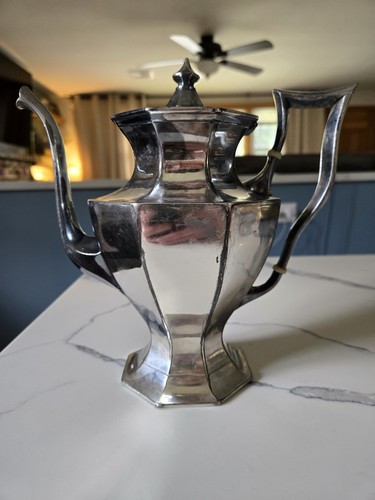 Vtg art deco silver - art, silver-plated