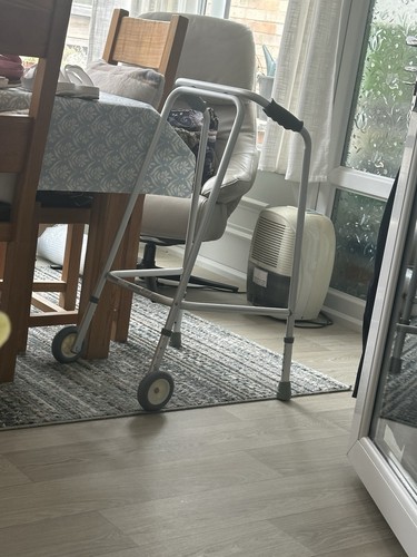 Walker mobility aid frame with - walker,
