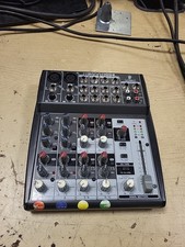 Behringer XENYX1002FX 10-Input 2-Bus Mixing Desk - Untested