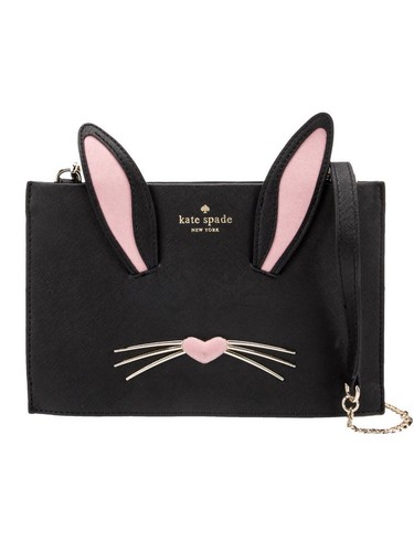 Kate spade black leather - black,