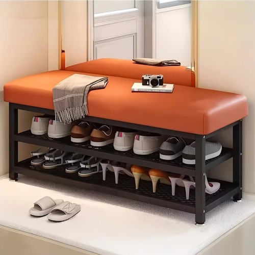 Shoe bench rack cushion - rack,