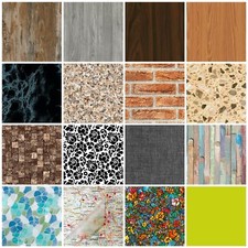 Samples of d-c-fix/Alkor Self-Adhesive Vinyl Film - choice of 3, sized 9cmx20cm